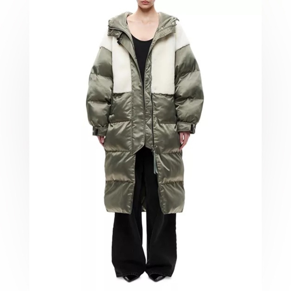 Shoreditch Ski Club Marlowe Shearling Parka Size S